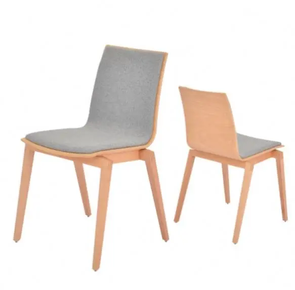Hot Selling Factory Made Chair North Europe Simple Style Design Modern Wooden Dining Chairs For Sales