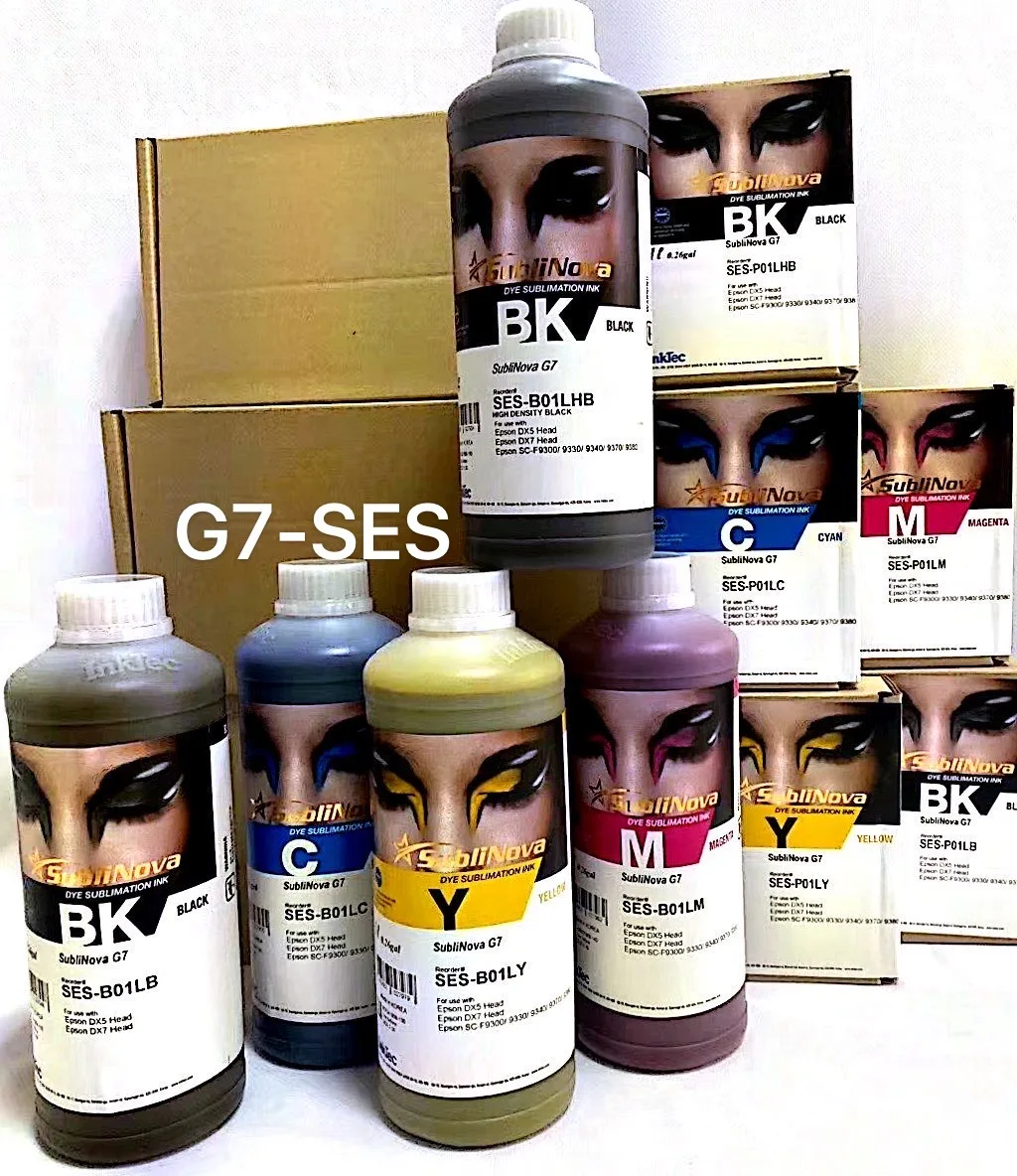 Корейские чернила высокой плотности inktec G7 SES сублимационные чернила для F6200 F7200 F9200 F9300 F9370