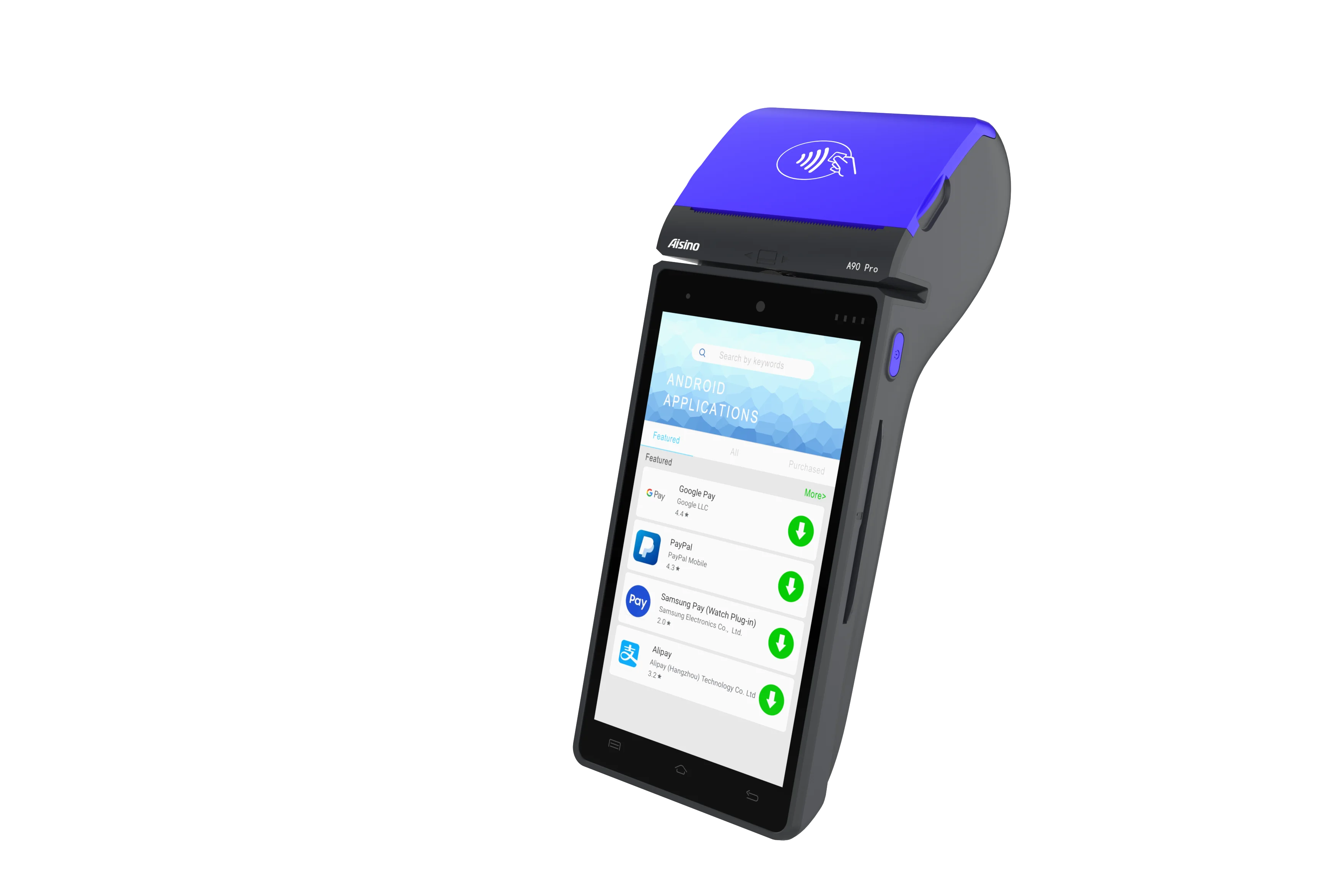 Aisino A90 Pro Портативный сенсорный экран NFC Smart POS-терминал от производителя