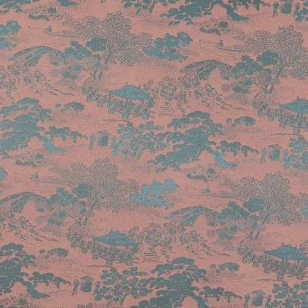 New style two-color Jiangnan misty rain two-color jacquard national wind fabric clothing and dress