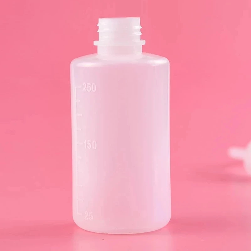 250ml Eyelash Extension Elbow Flush Bottle Wash Squeeze Bottle Non-Spray 3 Colors Tattoo Diffuser Soap Supply Wash Bottle