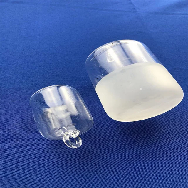 Heat resistant Transparent laboratory glassware Silica Fused Test tubes Clear Quartz Cross Joint Pipe Fitting Tube