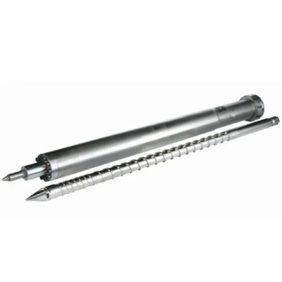 Injection Molding Screw Barrel Bimetallic Screw Barrel for Injection Molding