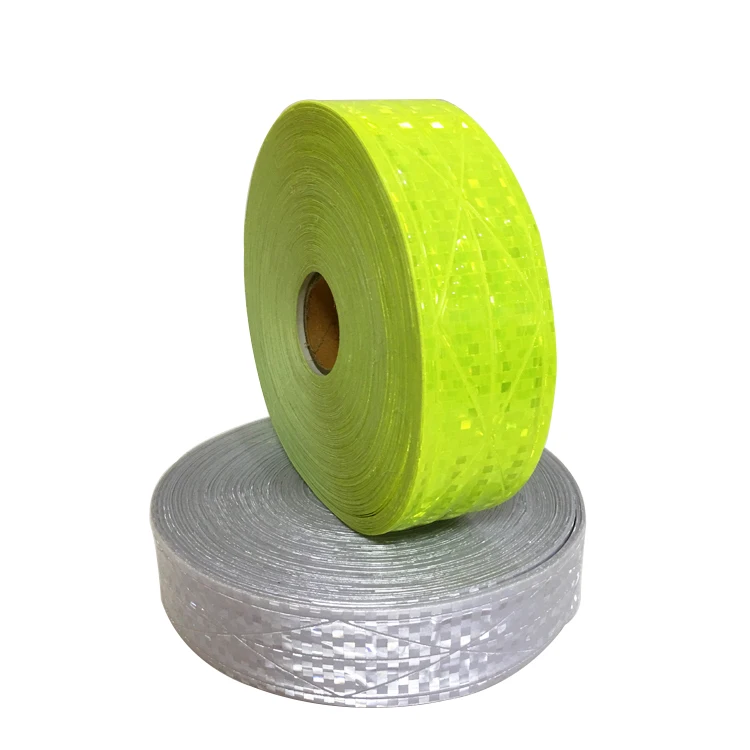 PVC Micro Prismatic Reflective Tape fluorescent colors clear bright reflective sheeting solas pvc reflective diamond grade tape