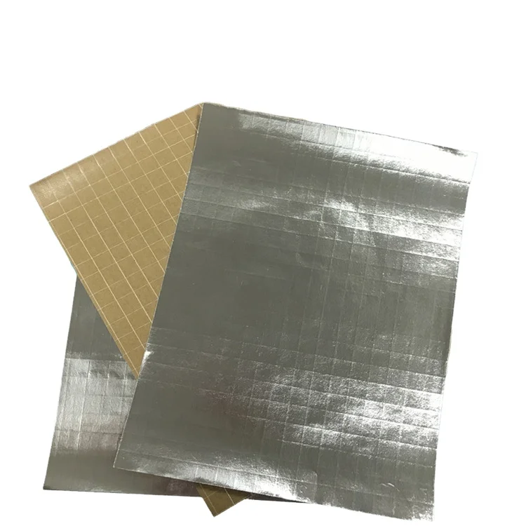 Fiberglass scrim kraft paper roofing insulation aluminum foil paper Heat resistance foil insulation building roof insulation