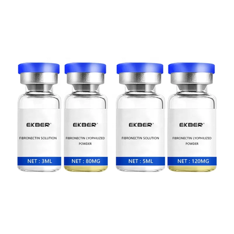 Private Label Wholesale Moisturizing Anti-wrinkle Friming Lifting Lyophilized Powder Fibronectin Freeze-dried Serum