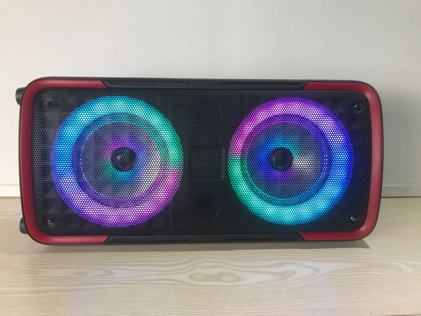 Double 6.5 inch professional pa floor studio monitor-speaker-stand speaker