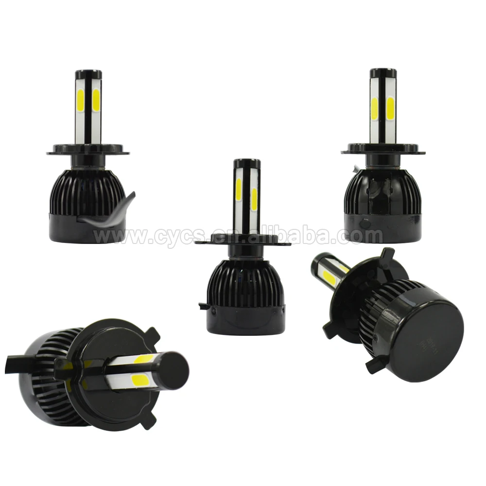  9004 9007 H13 12v 24v 80W 8000LM высокой мощности 4 стороны H1 H3 H7 H11 9005 9006 COB G20 Авто светодиодные фары лампы H4