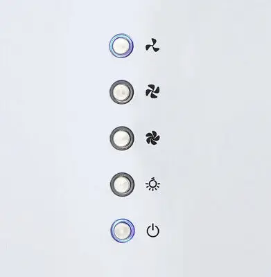 New Product Cylindrical Island Type Kitchen Hood with Aluminum Filter and 4 LED Lights Low MOQ Good Quality Range Hoods