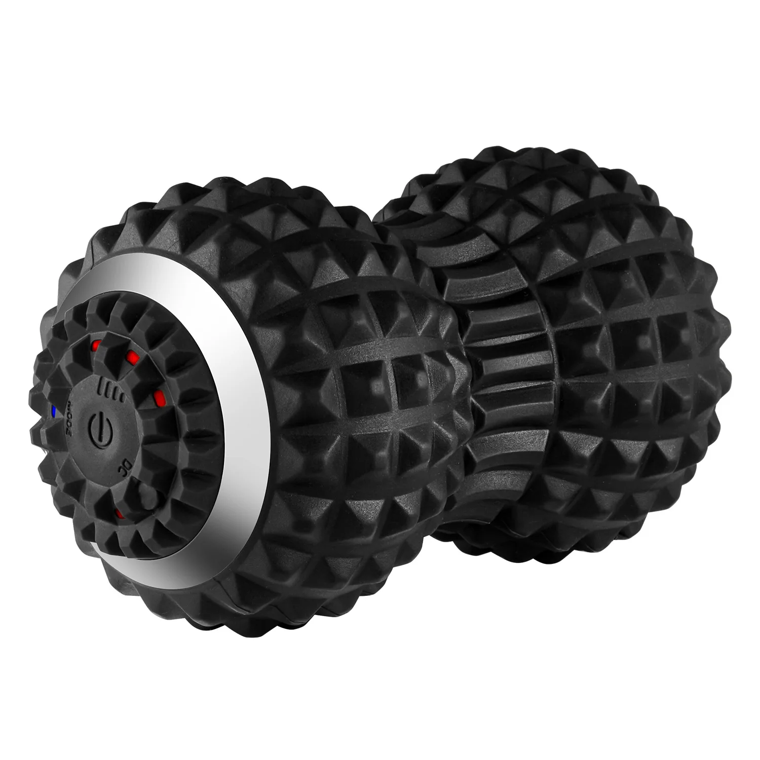 Muscle Recovery Washable Electric Mini Foam Roller, Silicone 4-Speed Yoga Training Vibrating Massage Ball