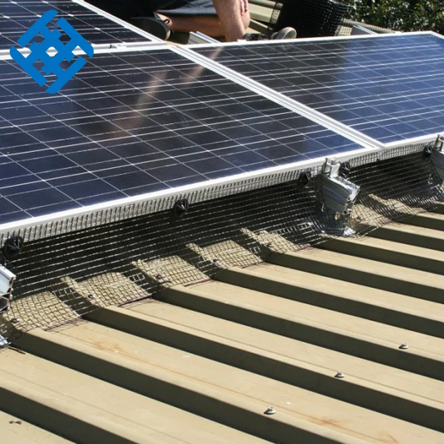 8in x 100ft Solar Panel Bird Repeller Kit with Fastener Clips Protection against Pigeons and Rats