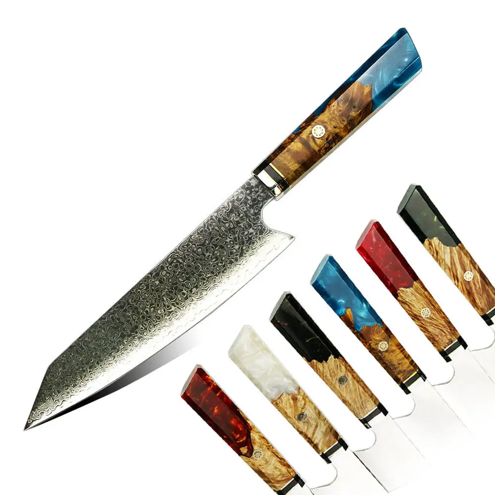 Custom amazon hot selling 2023 New Arrival Products 8 Inch Oem Knives Vg10 Handmade Japanese Damascus Kitchen Cook Knife