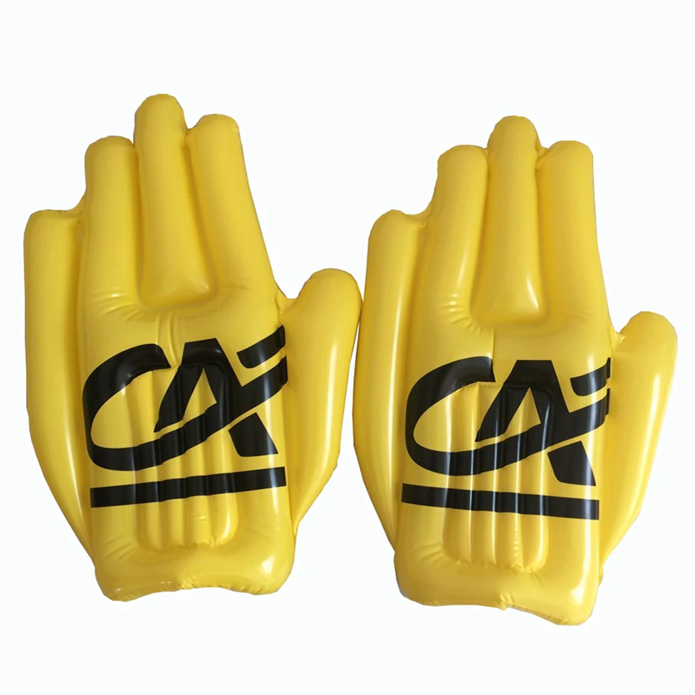 inflatable hand Cheering hand clapper for sports game custom logo for promotion