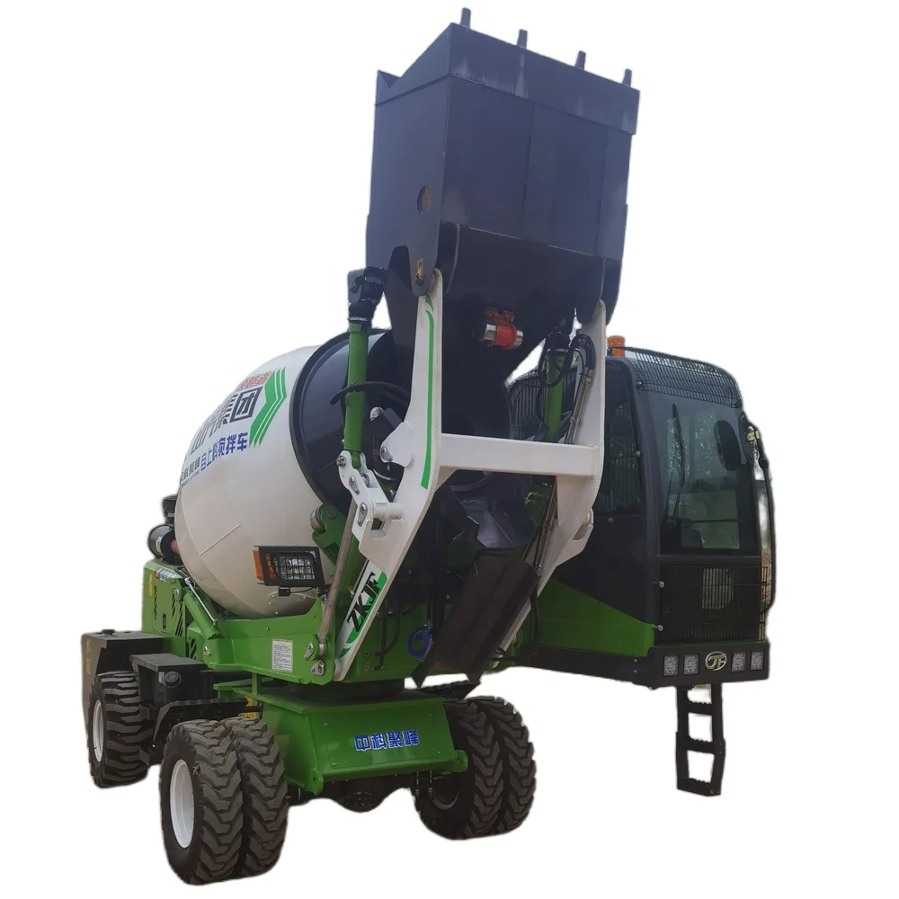 Zhongke Jufeng miniaturized 3.5 cubic meters C self-feeding mixer