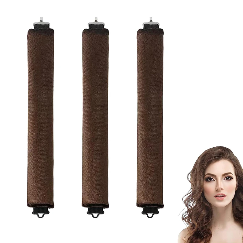 Hot Seller Women Curling Rod Headband Damage-Free Curling Heatless Set Heat-Free Hair Curler Flexi Rods Sleep In Curlers