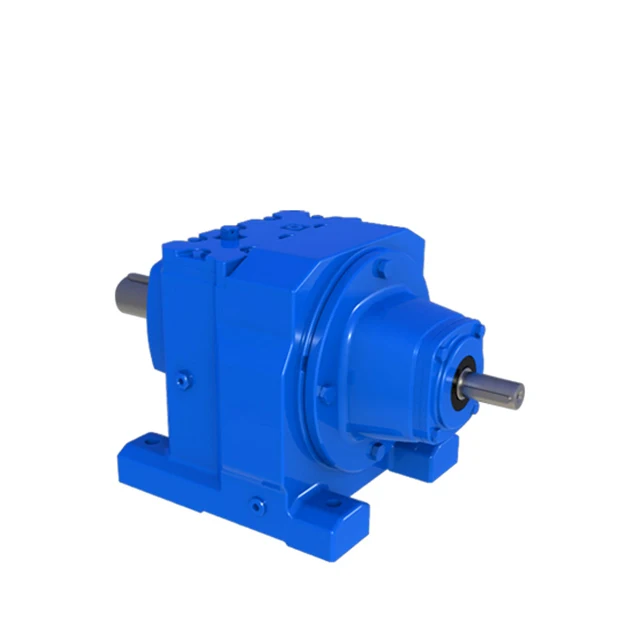 high quality R Engine Gearbox Speed Reducer helical gearbox 12 volt motor and gearbox 5 hp gear motor gear reducer