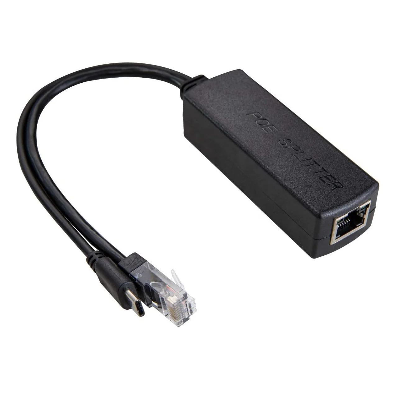 Разделитель Poe USB-C 5V 2A активный PoE кабель USB Type-C-адаптер IEEE802.3af совместимый для Raspberry Pi4 google Wi-Fi камеры безопасности