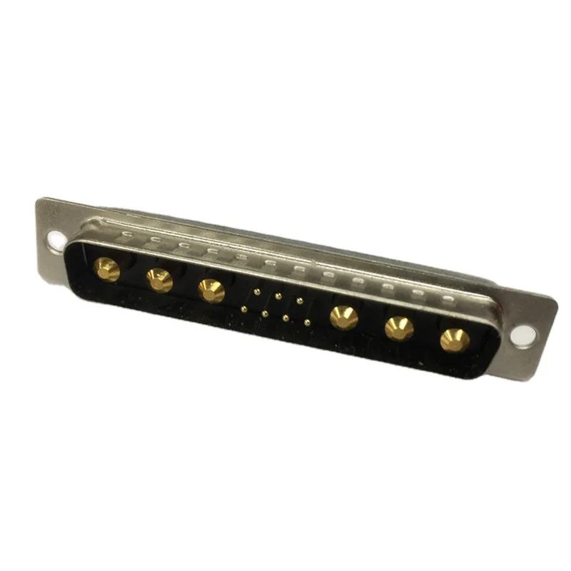 
Customized 13W6 Connector Electrical Rectangular D-SUB Connector Car 2 15 19 Pin Plugs Straight Insert Welding Board Type D 7+6 