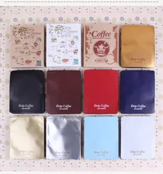 Biodegradable Bags Kraft Travel Shaped Wide Tea Packaging Paper Package Zee 200G Sample Matte Black Drip Low Moq Valve Coffee Ba