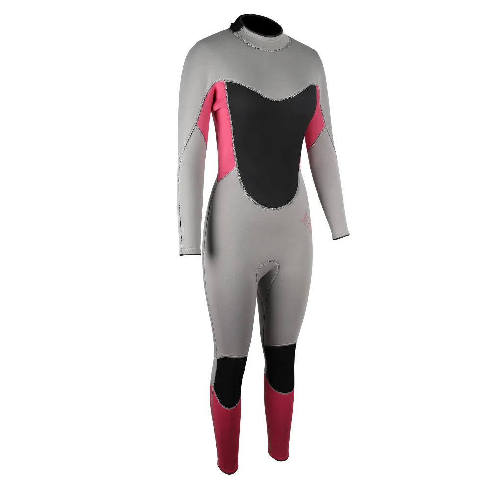 Seaskin Womens 4/3mm Warm Wetsuits for Snorkeling