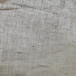 linen cotton interweave raw fabric 63in no dyed flax blended cloth Film shopping bag kitchen with rough unmodified griege goods