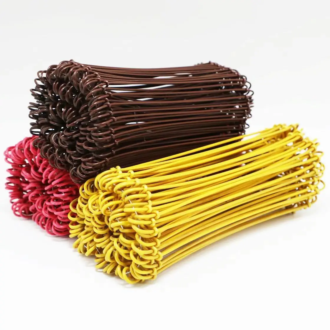 Factory price 150-180mm  black annealed wire galvanized wire tie single or double loop tie wire