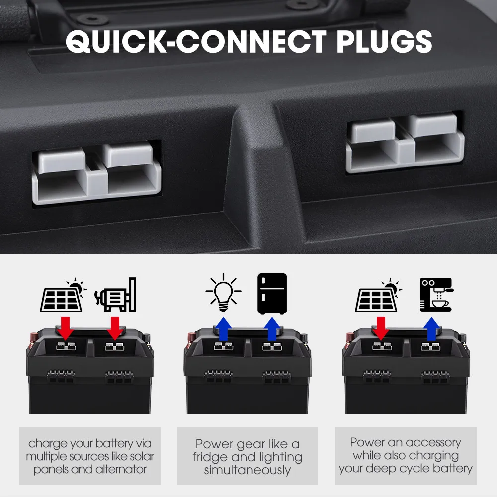 12 В глубокий цикл лодка свинцово-кислотный LiFePO4 USB Кемпинг RV