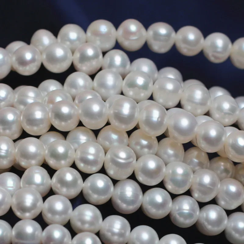 LOW MOQ 8-9 mm potato nice luster quality fresh water natural pearl price