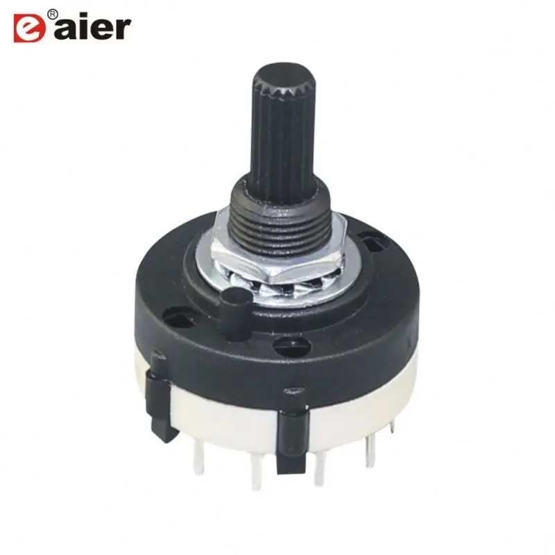 0.3A 125VAC 1 полюс поворотный Cam Переключатель