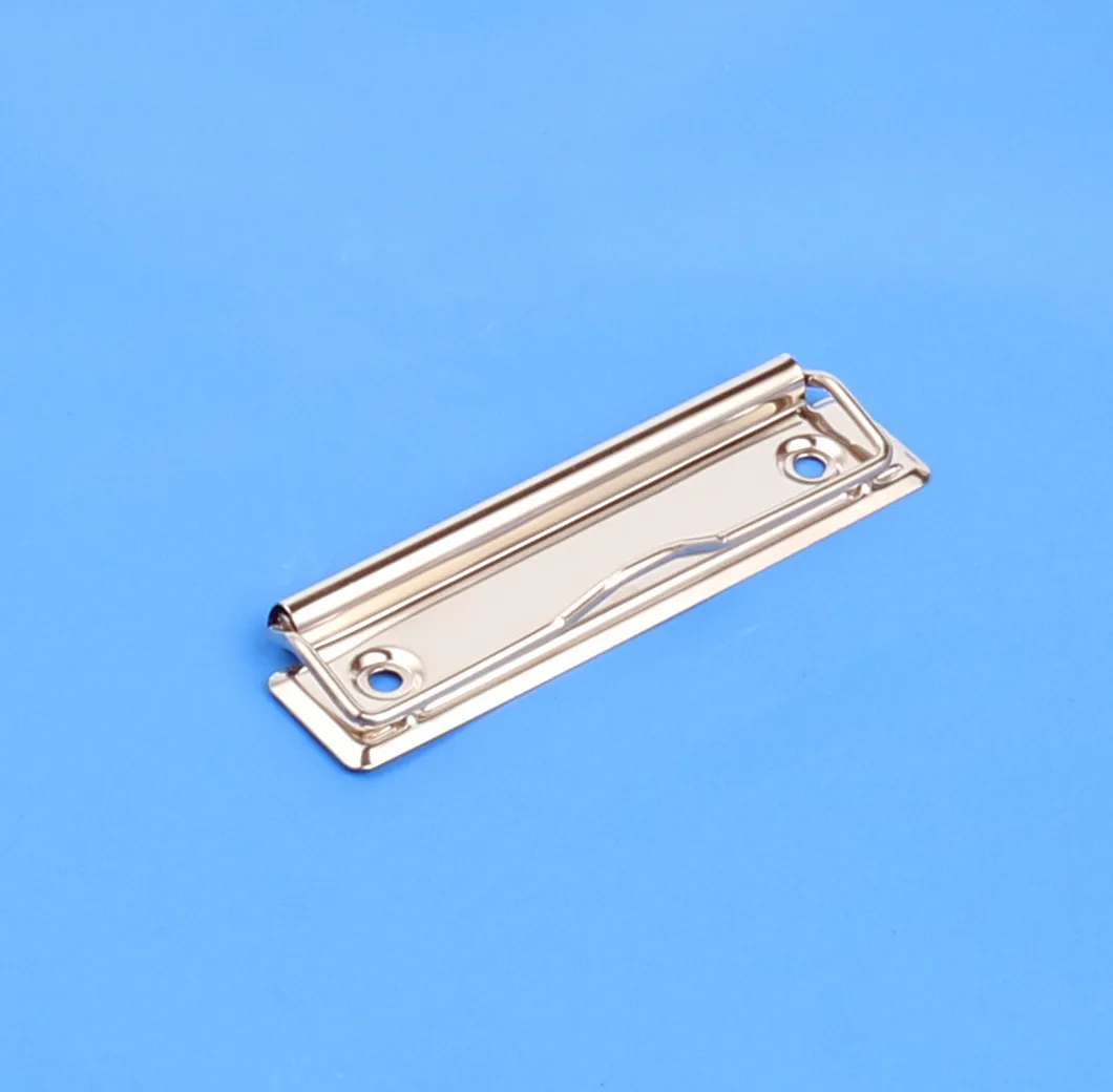 2024 hot sale Antique brass binder clip silver wire clipboard clips