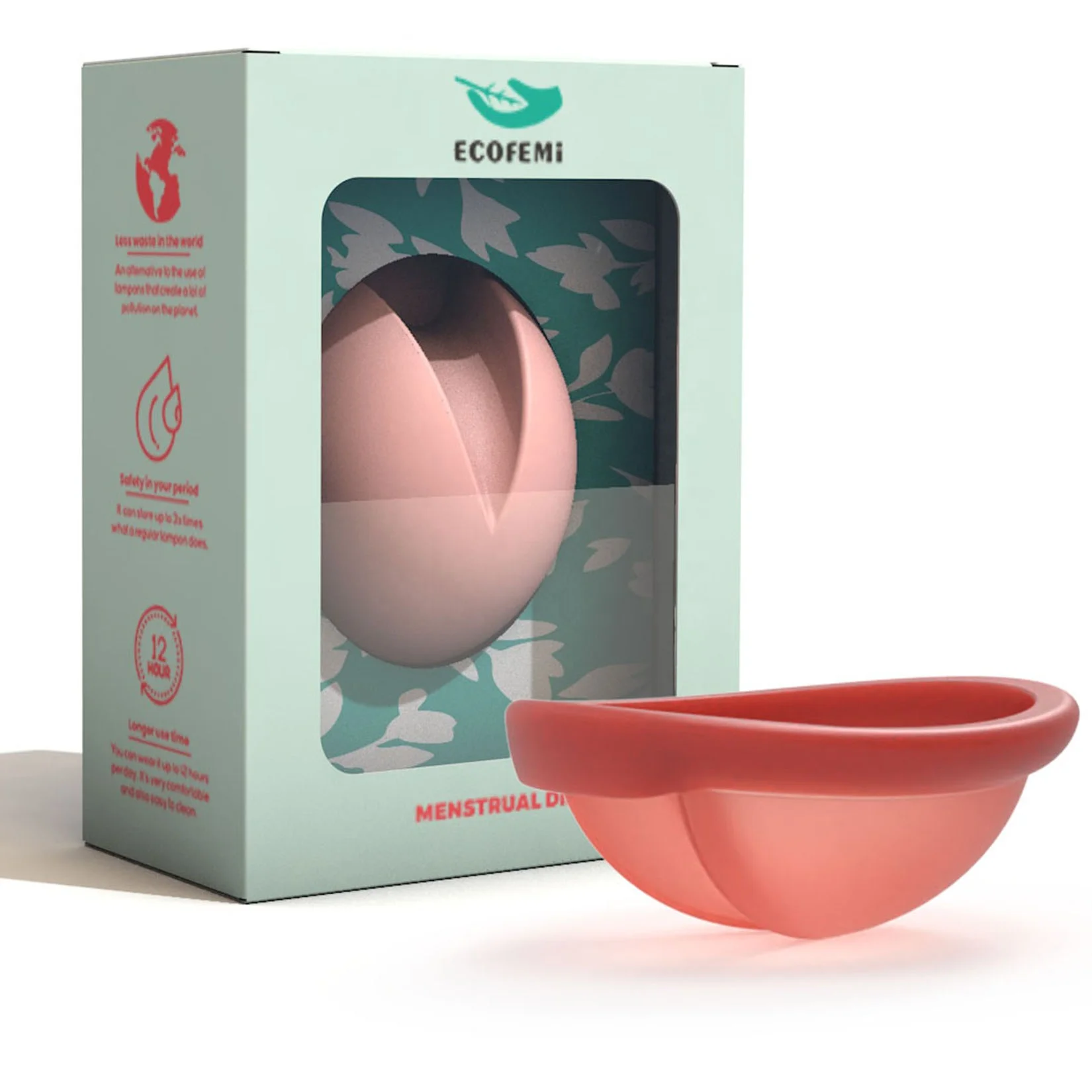 Silicone Reusable Menstruations Disc Feminine Hygiene Menstrual Disc Custom Design Menstrual Disc