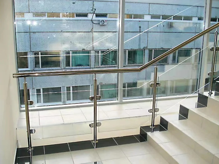 Hot sell good quality casting 316 304 glass handrail bracket glass clamp railing stainless steel glass clamp