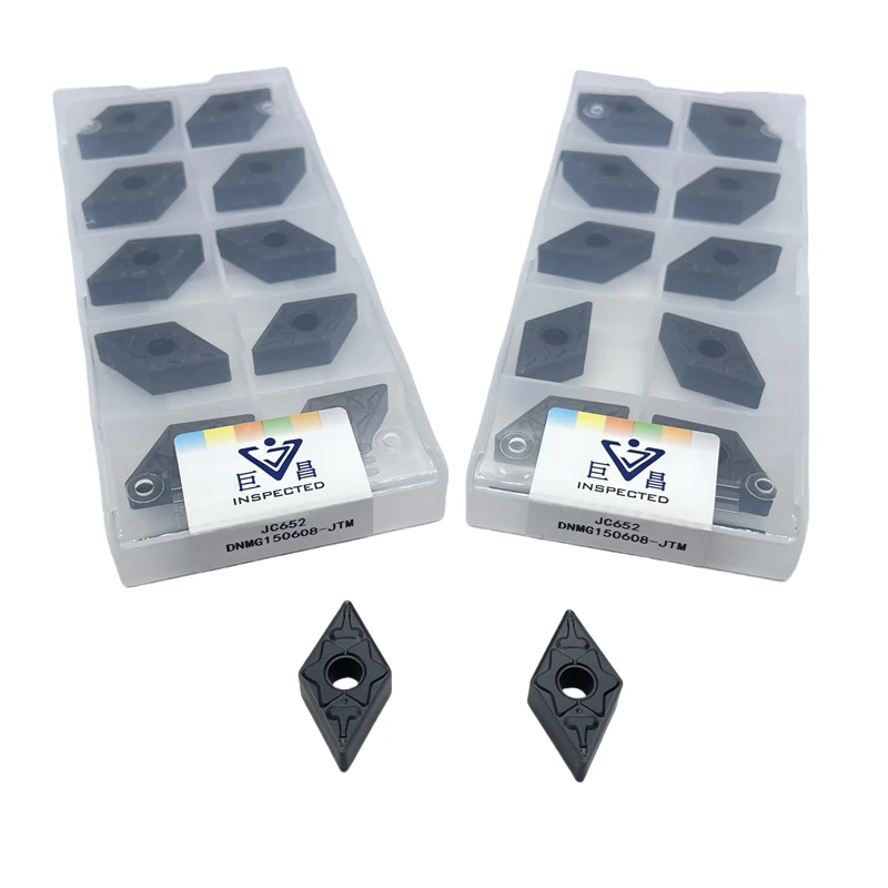 JC652 DNMG150608-JTM Cnc Cutting Inserts Cemented Tungsten Carbide Insert Indexable Turning Inserts for Lathe Machine