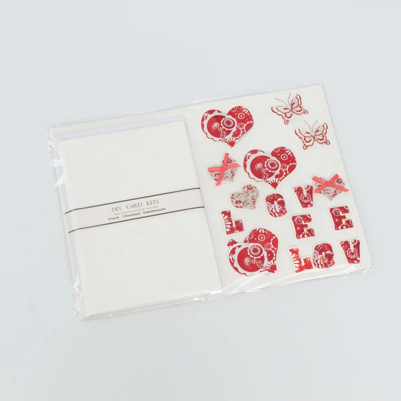 handmade DIY card kit 3D layer paper art crafts and gift