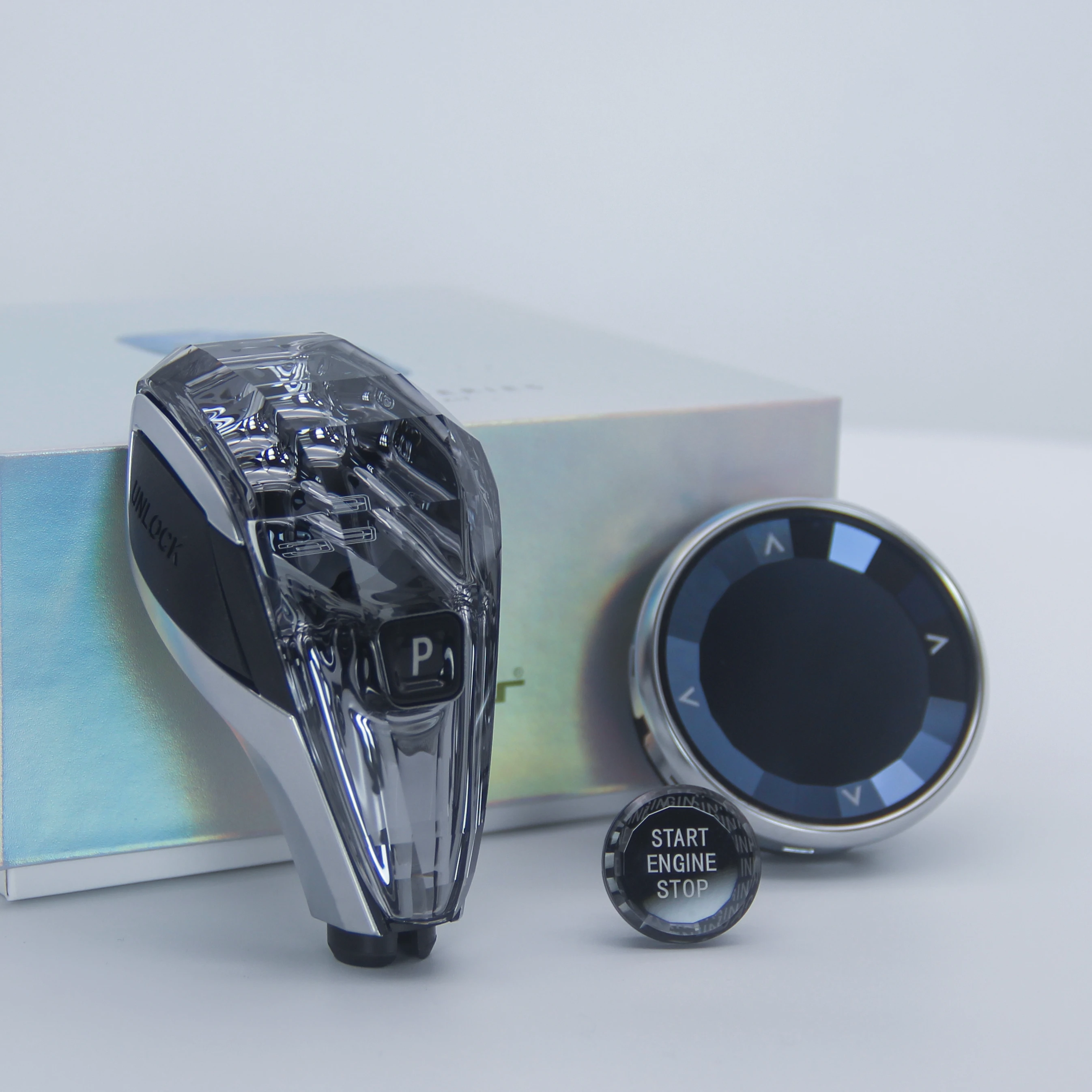 crystal gear shift knob mercede car for 4 series G22 G23 G26 2021 2022 YEAR CRYSTAL GEAR KNOB KIT