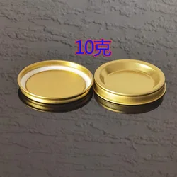 Stocked Empty Round 10G 30G 50G 100G Vacuum Metal Airtight Caviar Tin Can