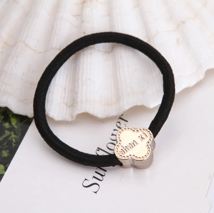 Fashion Design Popular ponytail hair bands Japan simple style elastic hair ring girls