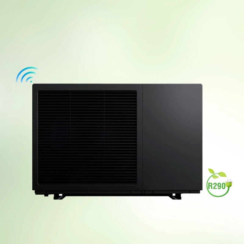 Monoblock Heat Pump r290 Wifi Remote Control pompa ciepla monoblock 6kw 8kw 12kw 18kw Full DC Inverter Heatpump