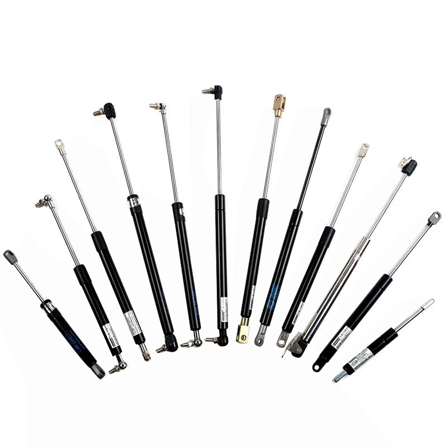 customized Lifting gas spring 120n 150n Easy lifting gas strut Gas spring with connector For automotive, furniture, automation