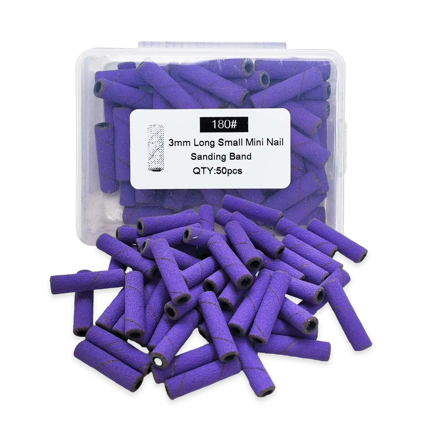 High Quality Sanding Bands Professional Manicures and Pedicure 3mm Extra Long Small Sanding Bands 150 Grinding Polisher