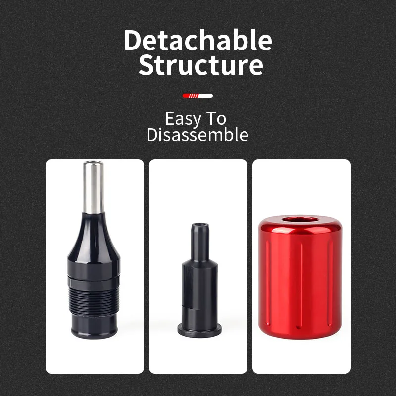 Hot Sale Aluminium Alloy Tattoo Grip Twist Hand Tubes Adjustable Cartridge With