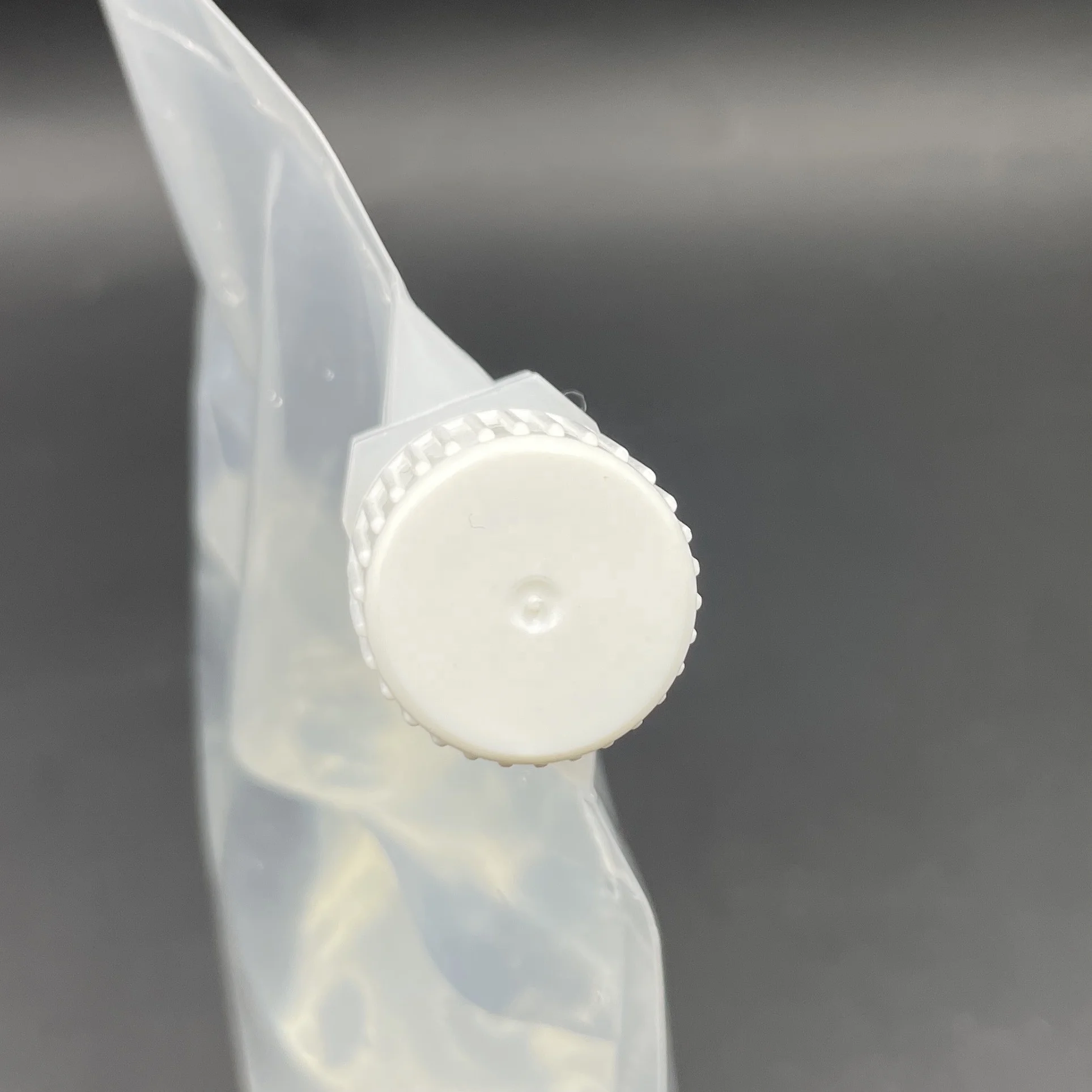 OEM HQ PACK 500mL Custom Portable Transparent Spout Pouch Bag for Liquid Water