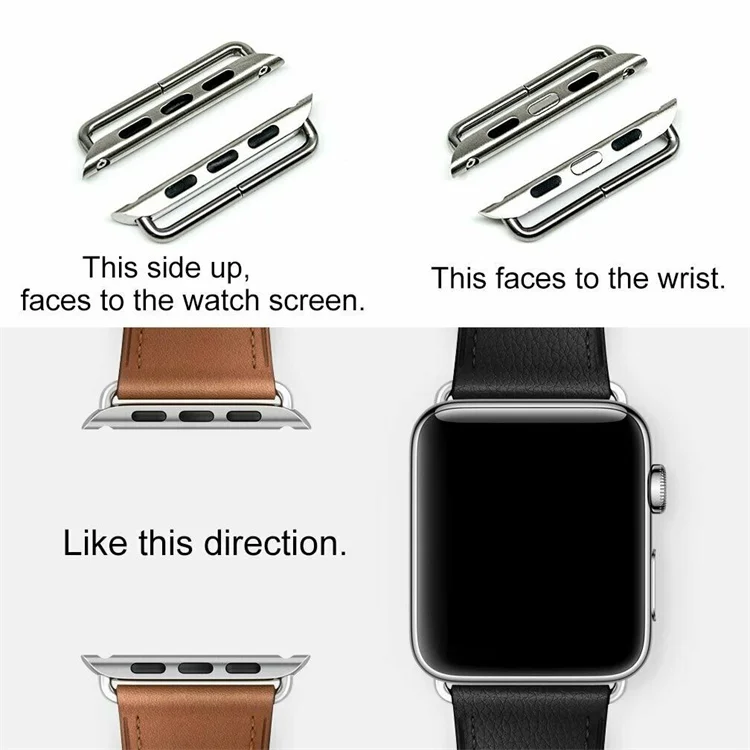 Соединитель ремешка для часов из нержавеющей стали apple watch 38 мм 42 40