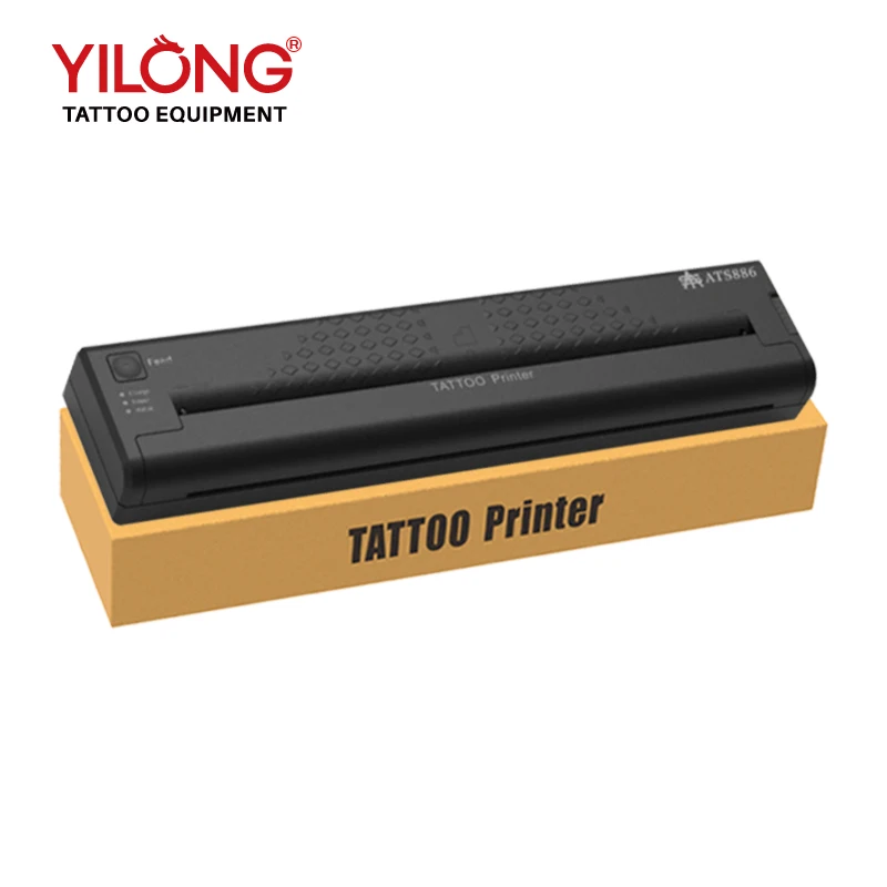 Портативный принтер для татуировок 0 5 кг мини-OEM машина переноса беспроводной батареи трафарет тату термальная копировальная
