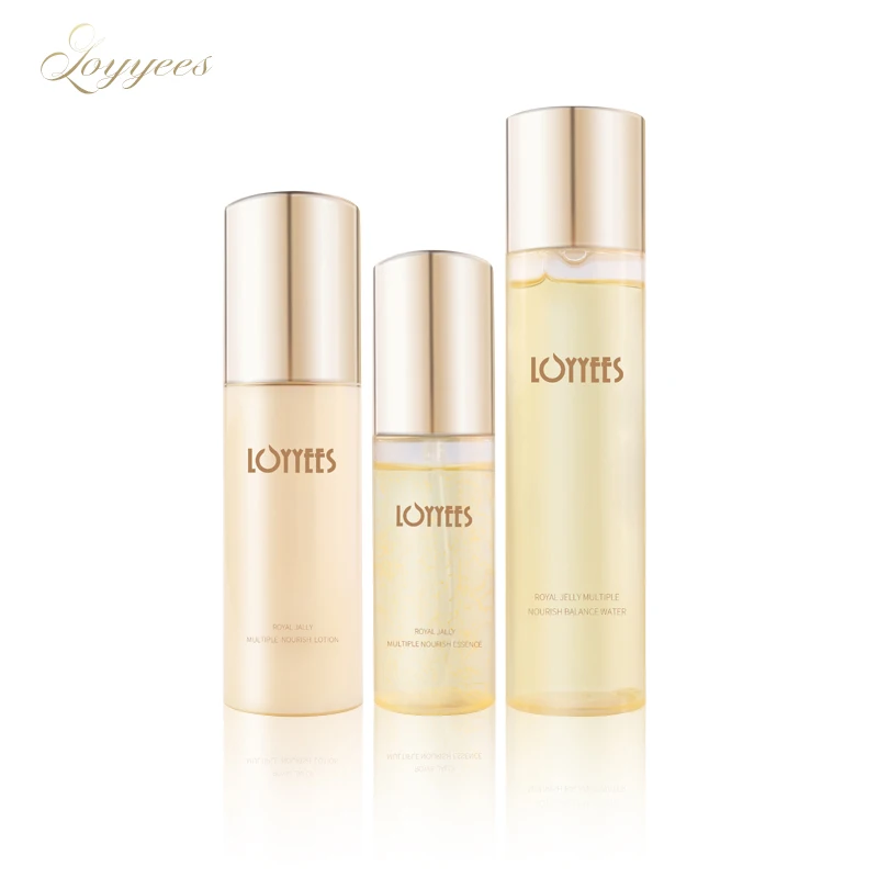 Private label skin care Royal jelly multi-effect essence set Korean skin care set