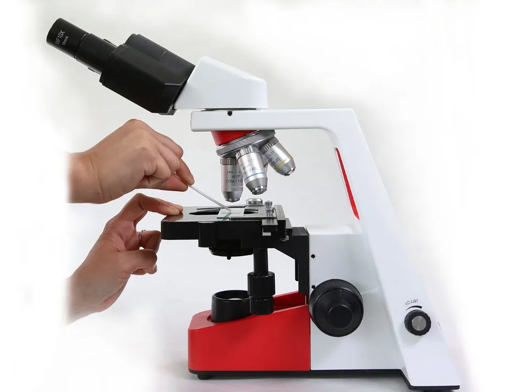 Phenix H236-A 1600x LED 1W Illumination Veterinary Medical Trinocular Biological Microscope for Live Blood Analysis