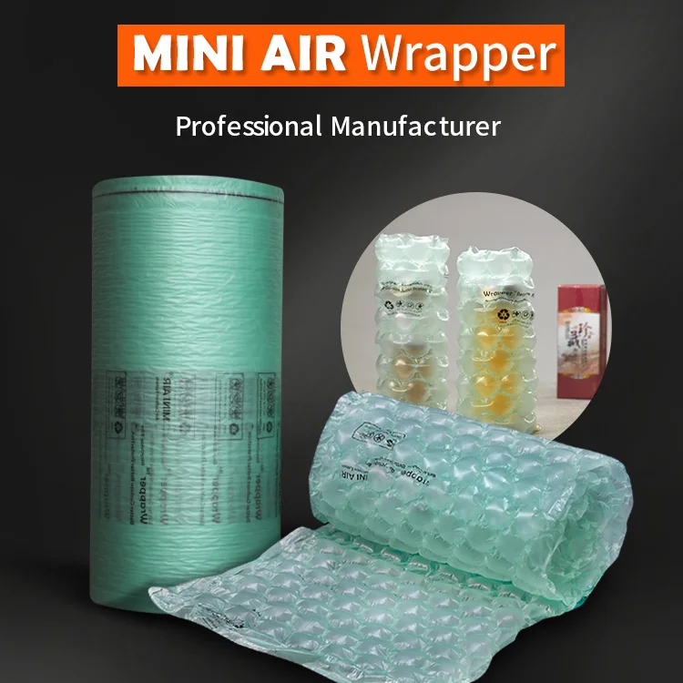 Wholesale Protective MINI AIR factory direct inflatable bubble  cushioning wrap film rolls