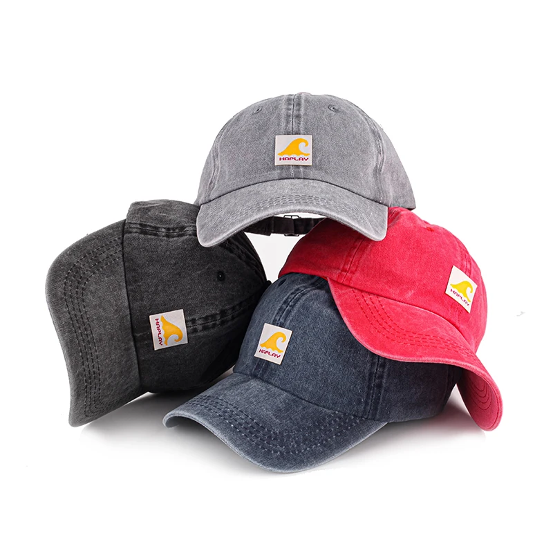 wholesale Unisex Washed Twill Cotton Baseball Cap Vintage Adjustable Dad Hat
