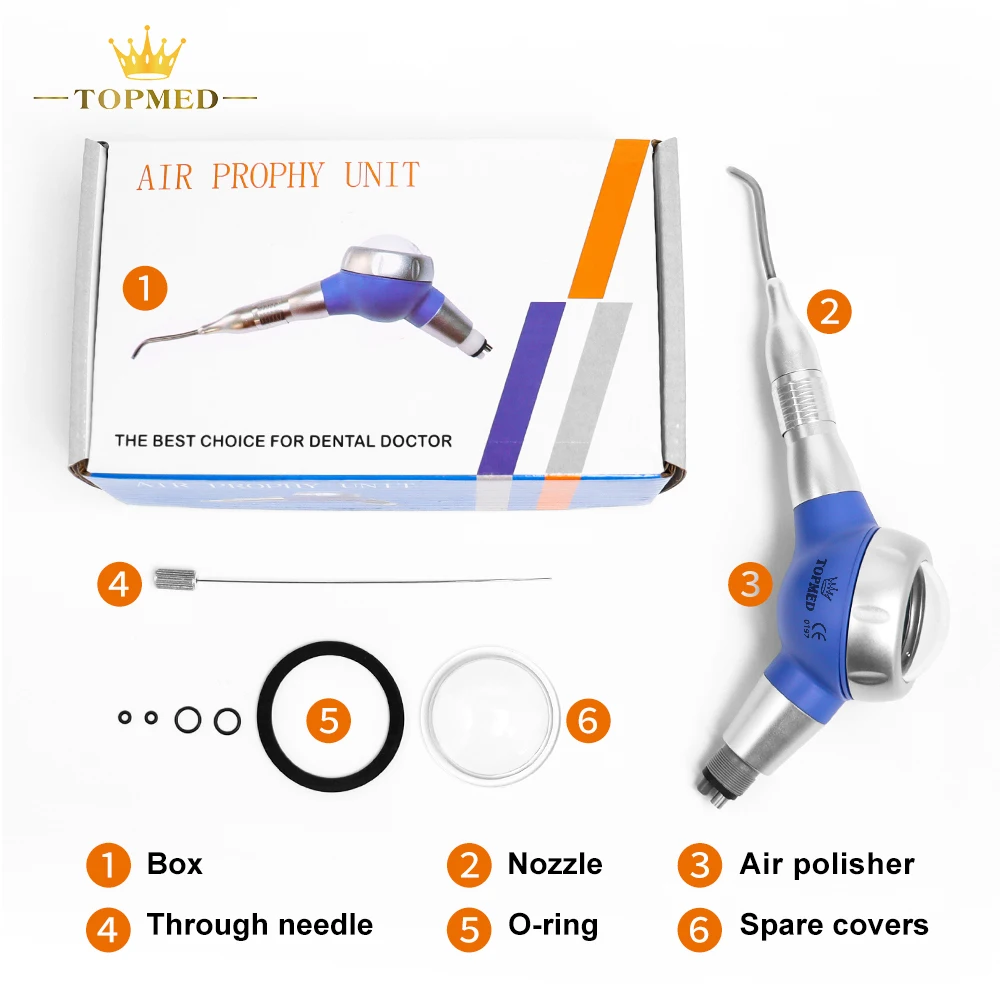 Оборудование для пероральной терапии и аксессуары красочный стоматологический пневматический струйный Пескоструйный пистолет гигиенический наконечник зубов пластиковый полировщик