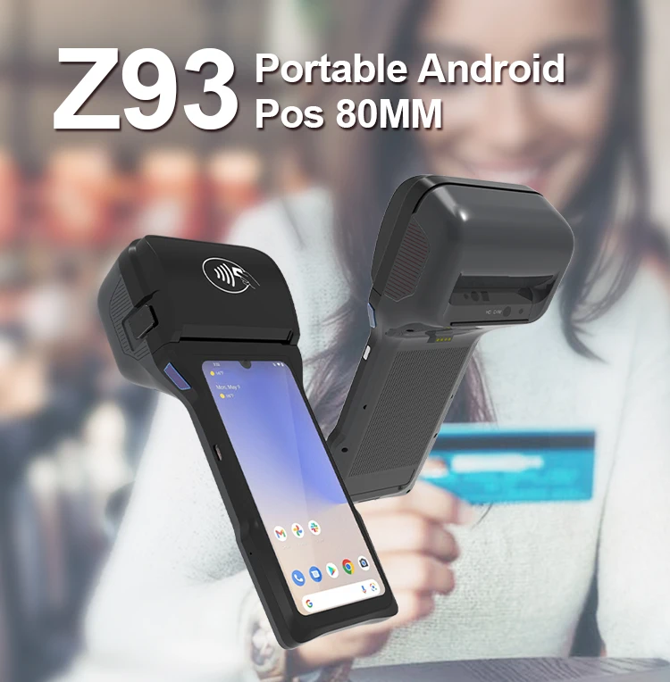 Android 12 Smart Intelligent POS Countertop Point of Sale Terminals for Small Businesses Z93